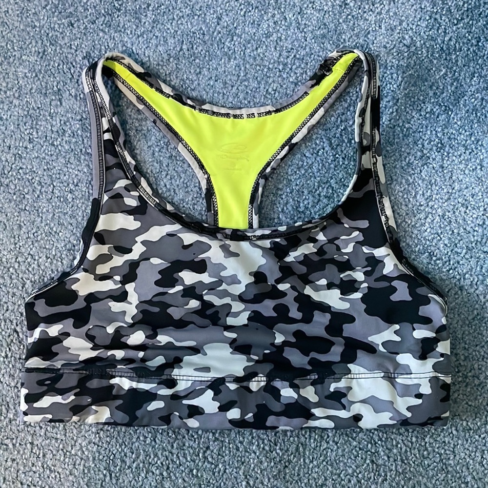 Camo champion sports bra
